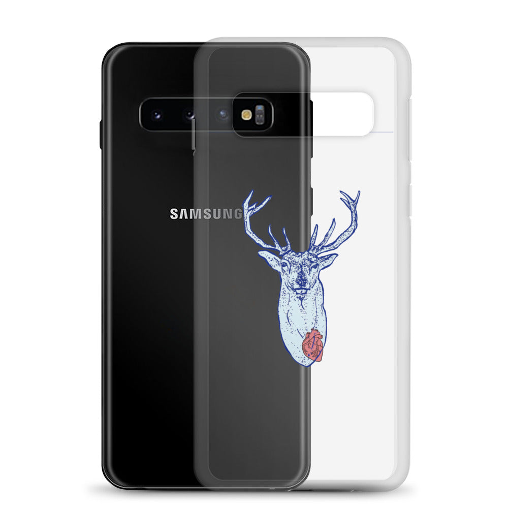 I have a heard - Oh Deer - Clear Case for Samsung®