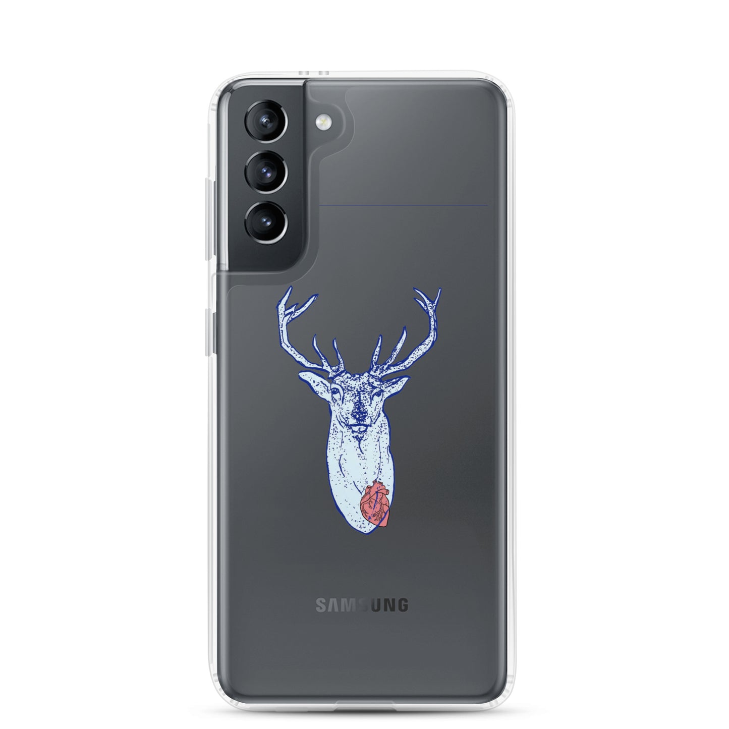 I have a heard - Oh Deer - Clear Case for Samsung®