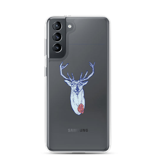 I have a heard - Oh Deer - Clear Case for Samsung®